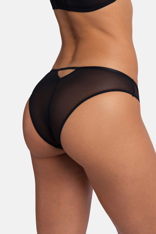 Dorina Pack de 2 cuecas cl&aacute;ssicas preto