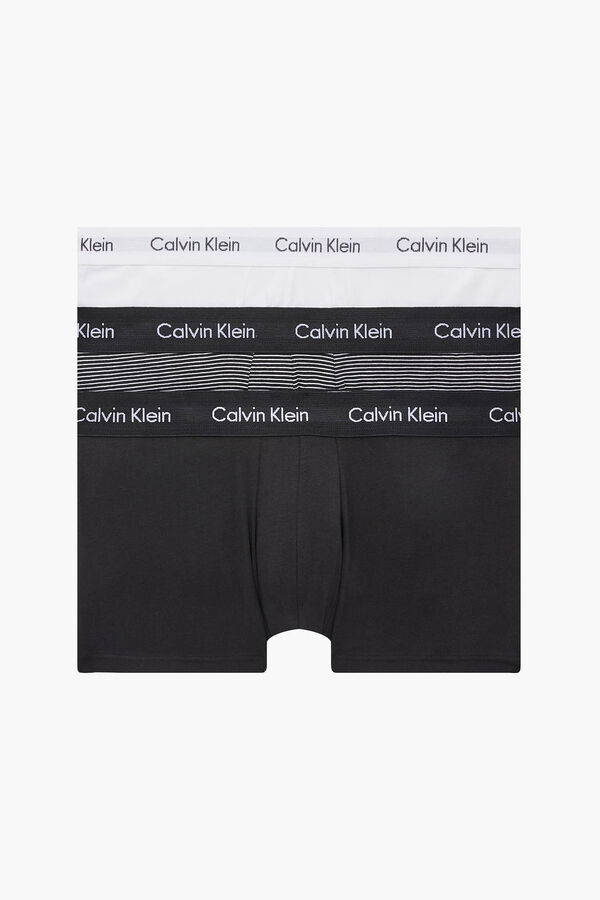 Calvin Klein Boxer de algod&oacute;n con cinturilla de Calvin Klein estampado