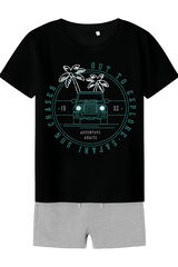 Name it Set de short y camiseta azul