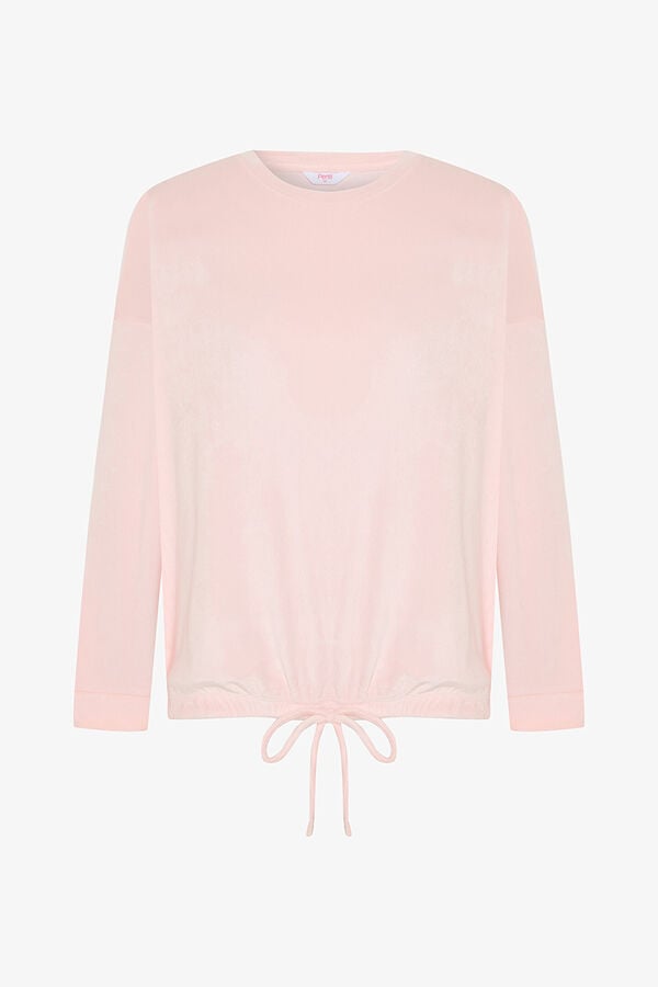 Penti Top de pijama con cuello redondo Ellie rosa