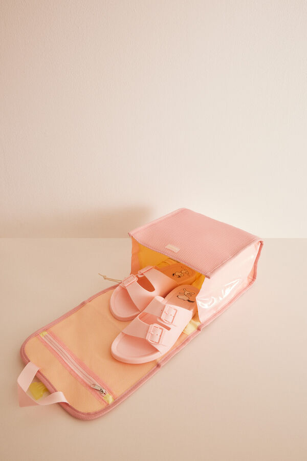 Women'secret Sandalias inyectadas rosa Snoopy rosa