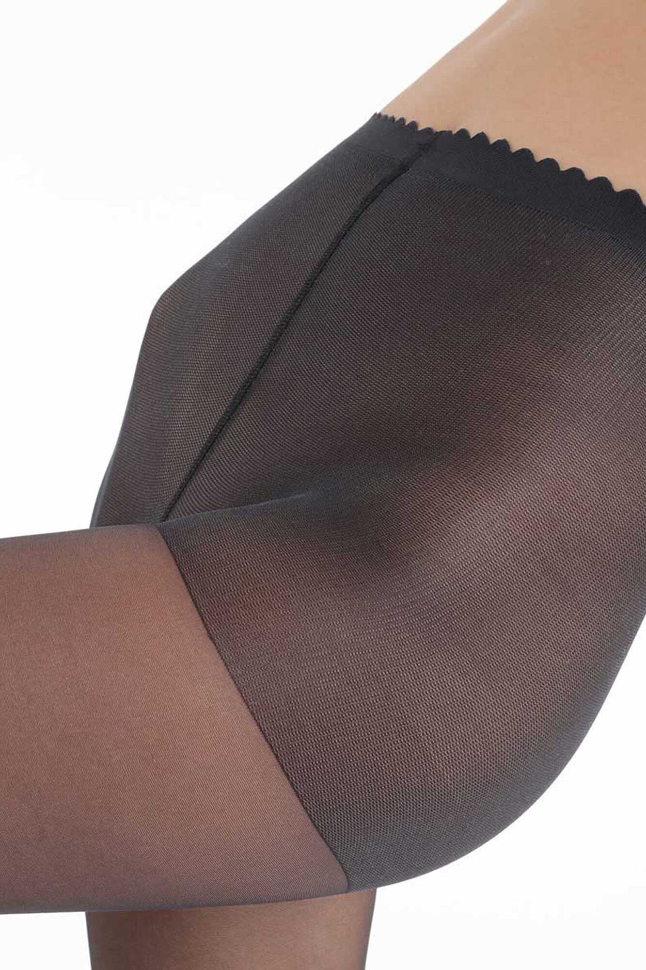 DIM Panty Opaco marr&oacute;n sin demarcaci&oacute;n 40 DEN 