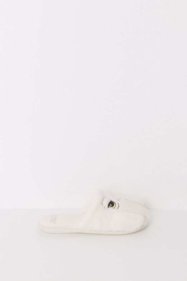 Women'secret Zapatillas casa Hedwig Harry Potter marfil