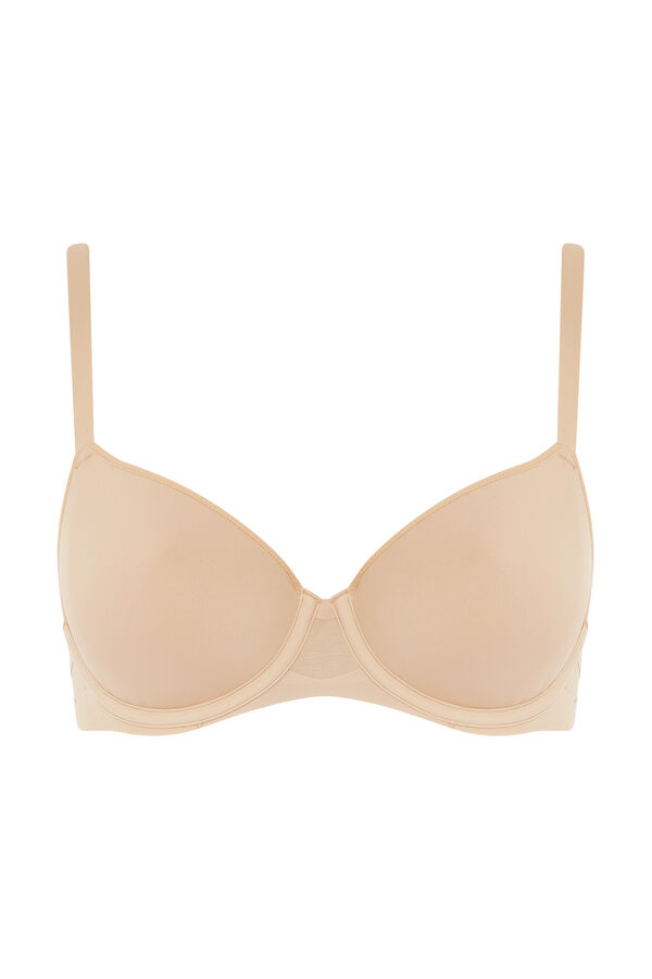Chantelle Soutien spacer Pure Light sem costuras bege