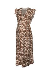 Mamalicious Vestido midi maternity y lactancia blanco