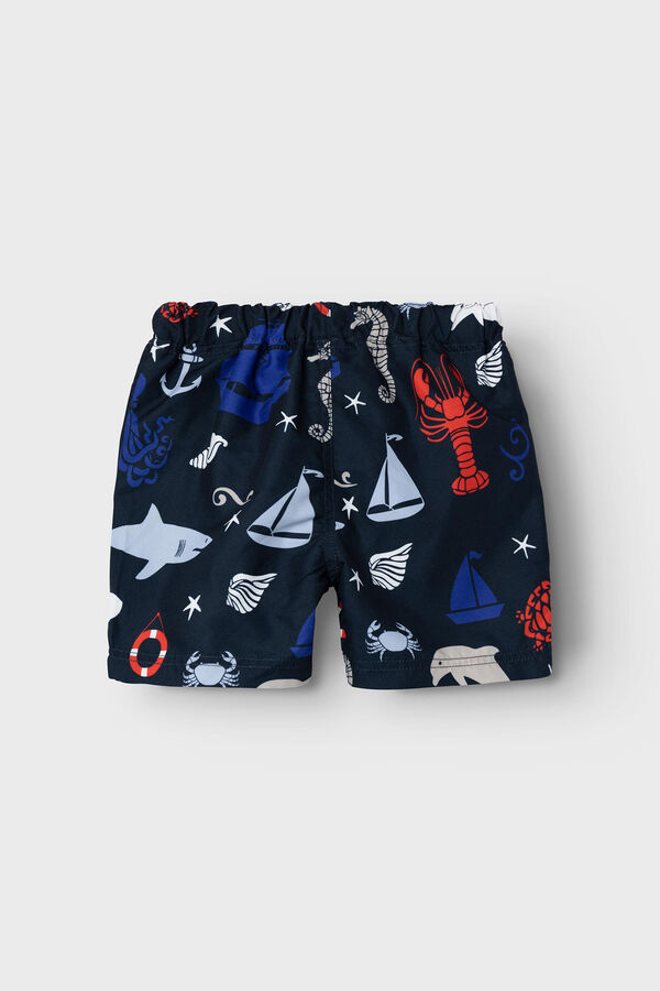 Name it Fato de banho para menino estampado marinho azul