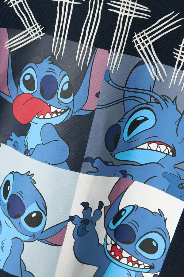 Name it Camiseta Lilo & Stitch manga larga azul