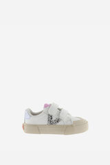 Victoria Zapatillas efecto piel gris