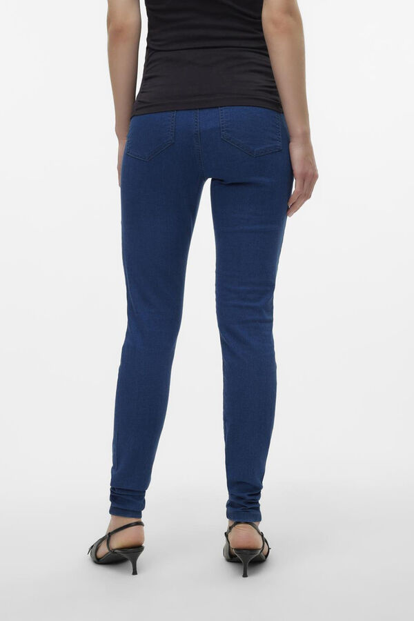 Mamalicious Vaquero jegging Maternity azul