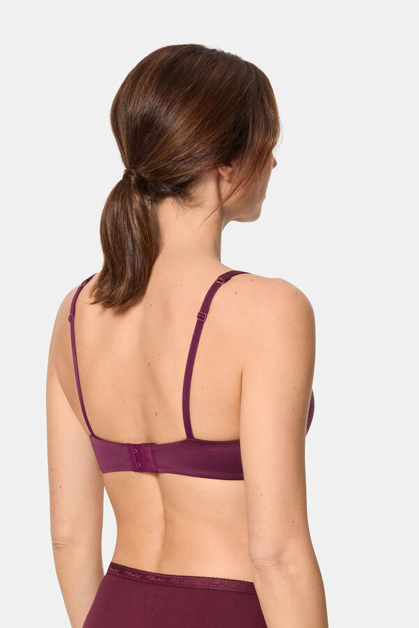 Playtex Sujetador con aros extra&iacute;bles burdeos