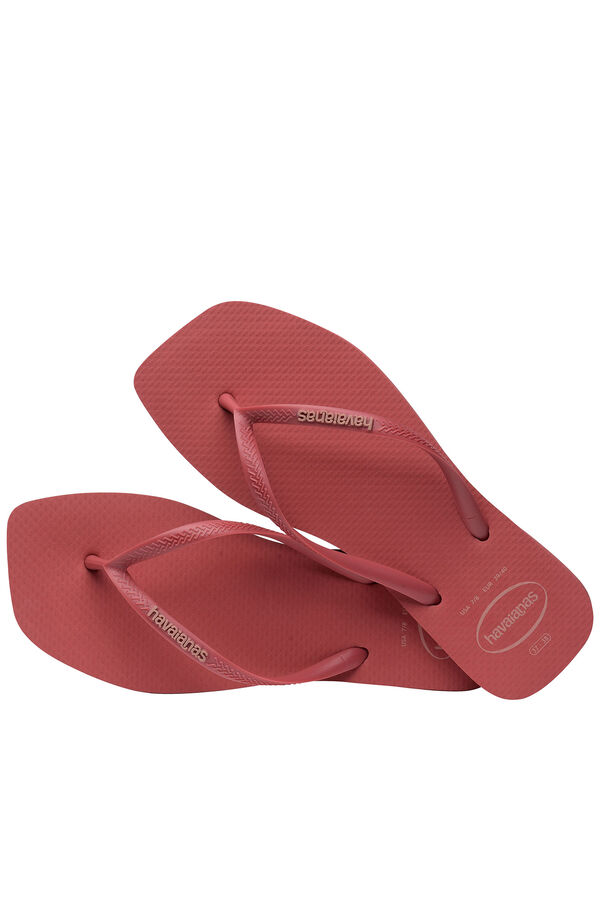 Havaianas Chinelos Havaianas Square Logo Pop Up vermelho