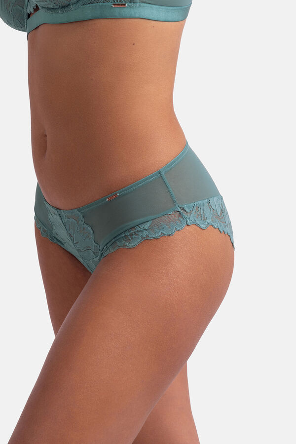 Dorina Calcinha cl&aacute;ssica verde