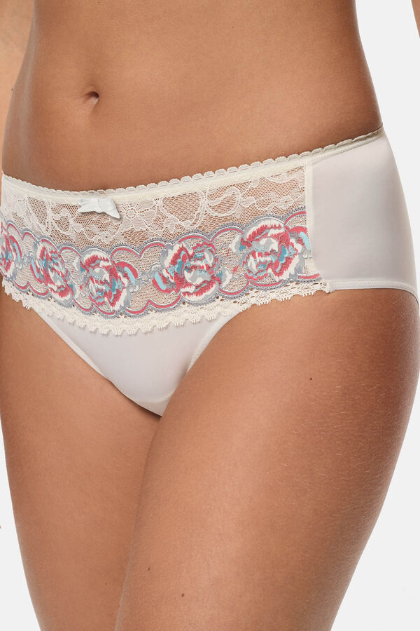 Playtex Calcinha midi branco
