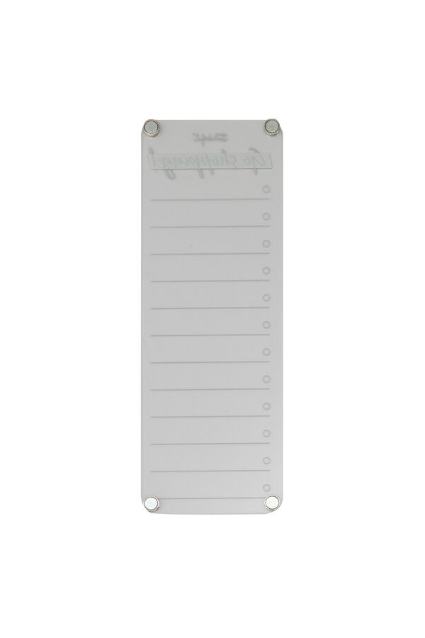 Mr. Wonderful Lista de compras estampado