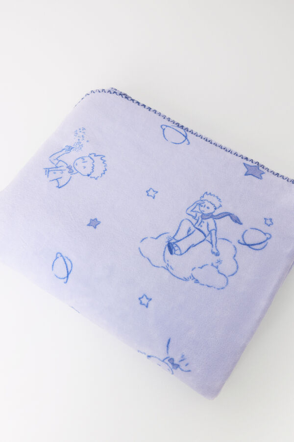 Women'secret Manta s&uacute;per suave "El Principito" morado/lila