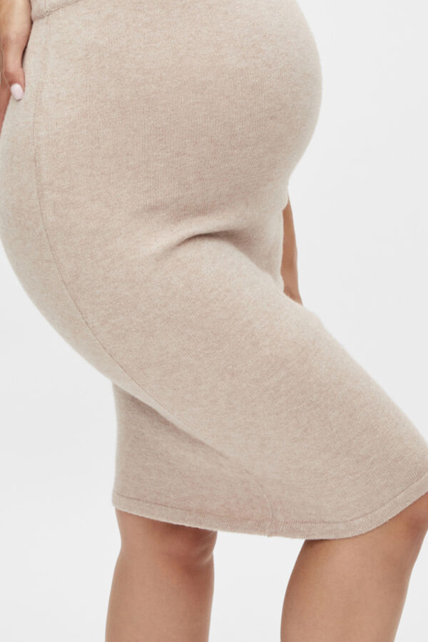 Mamalicious Falda de punto maternity verde