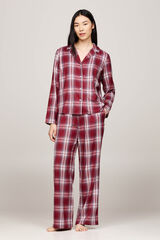 Tommy Jeans Conjunto de pijama manga comprida castanho