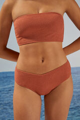 Womensecret Braga bikini brasileña naranja ocre rojo