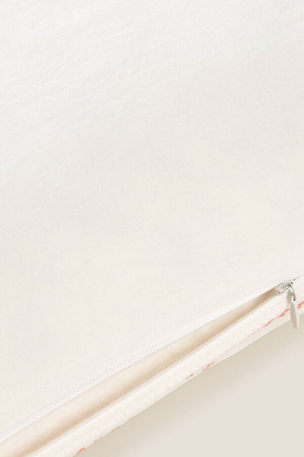 Textura Funda de cuadrate con textura naranja