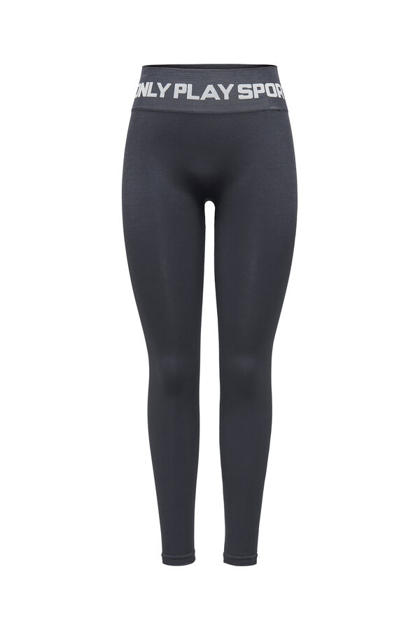 Only Play Calvin Klein blue logo drawstring swimsuit cinzento