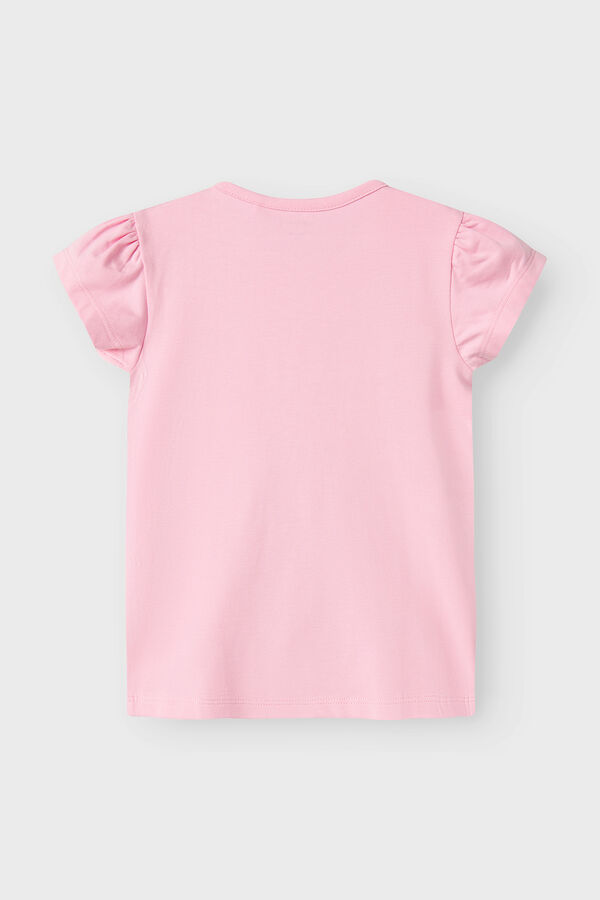 Name it Camiseta da menina Lilo e Stitch rosa