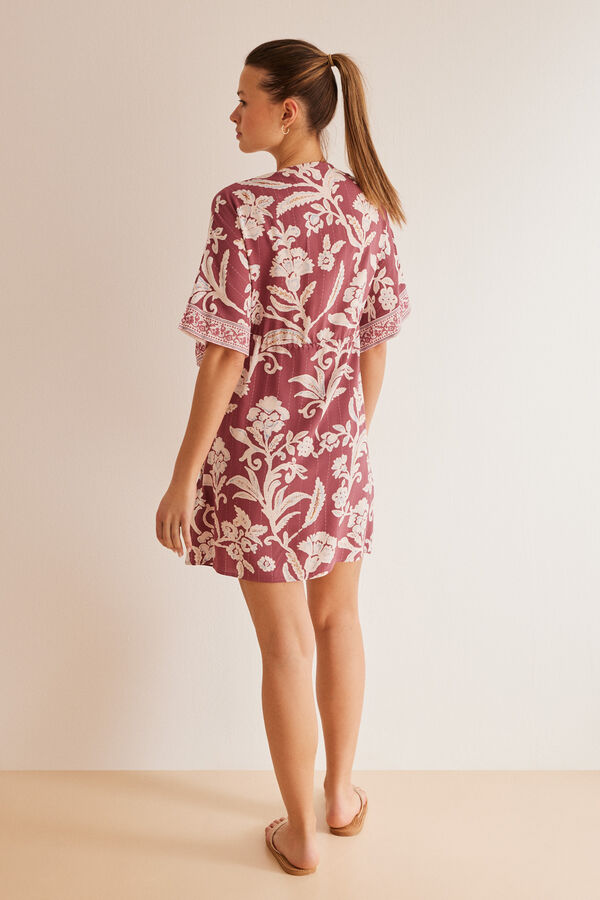 Women'secret Vestido camisola estampado flores estampado