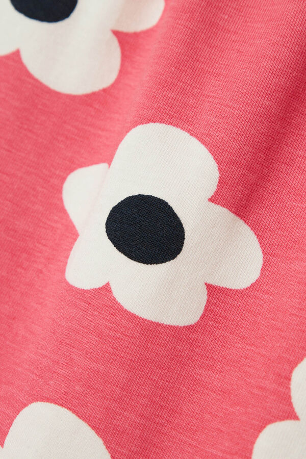 Name it Vestido corto ni&ntilde;a estampado floral rosa