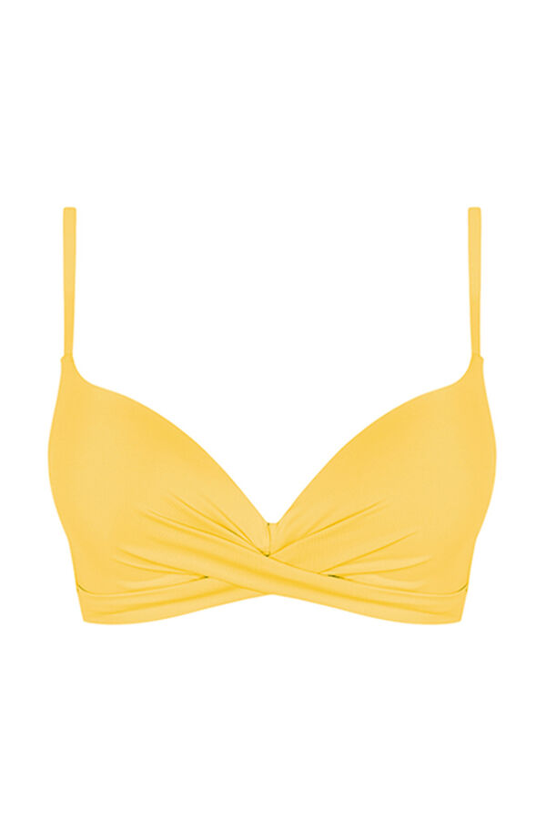 Women'secret Top bikini "push up" amarillo amarillo