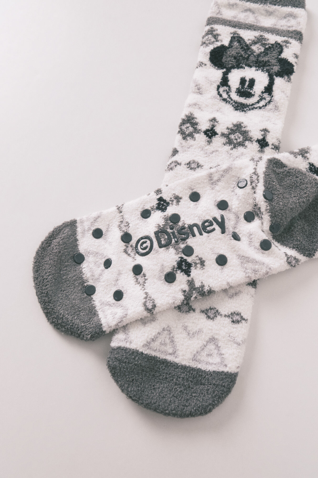 Women'secret Meias longas de pelo com bordas estampadas da Minnie