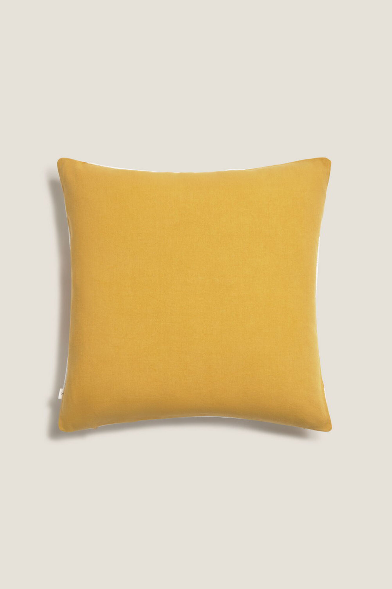 Textura Funda coj&iacute;n algod&oacute;n flores