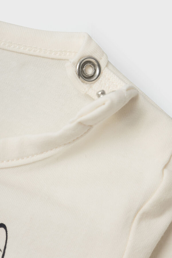 Name it Camiseta unicornio beb&eacute; ni&ntilde;a blanco