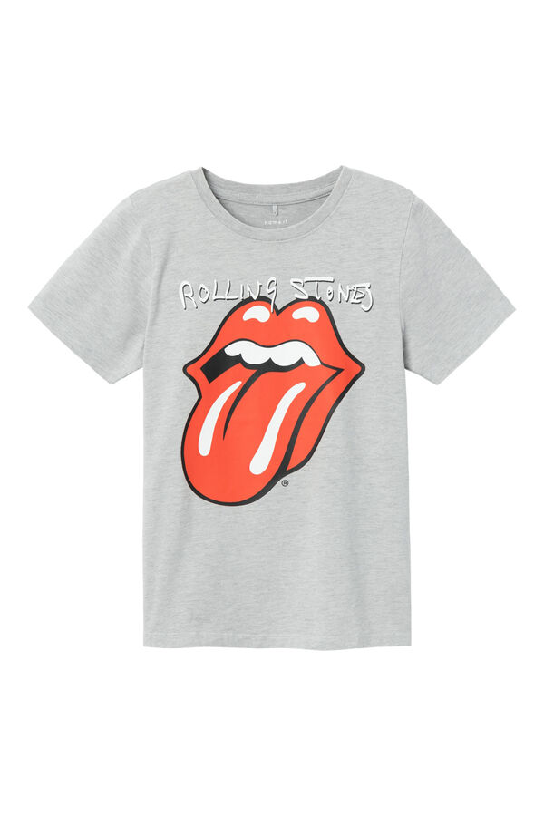 Name it Camisola de manga curta de Rolling Stones cinzento