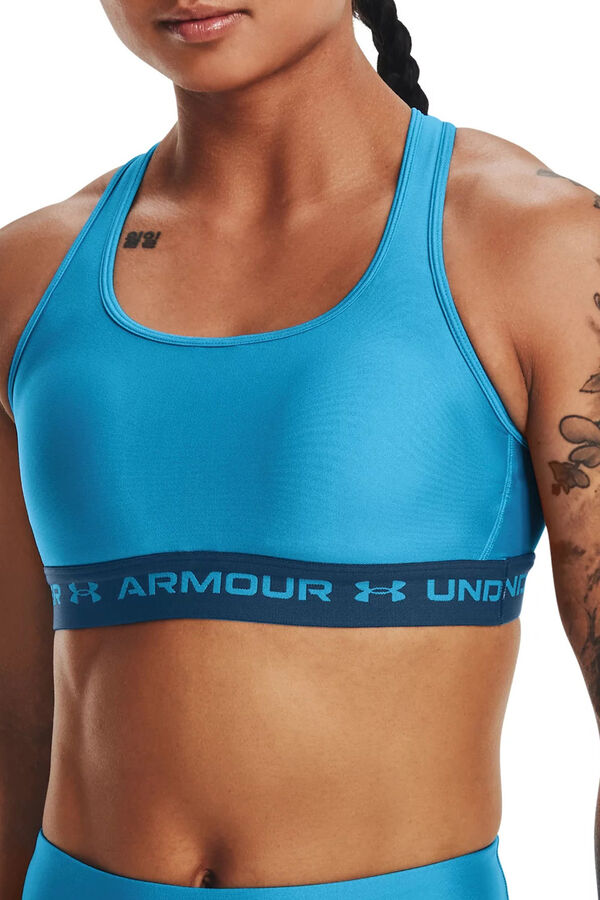 Under Armour Soutien UA Crossback Mid azul