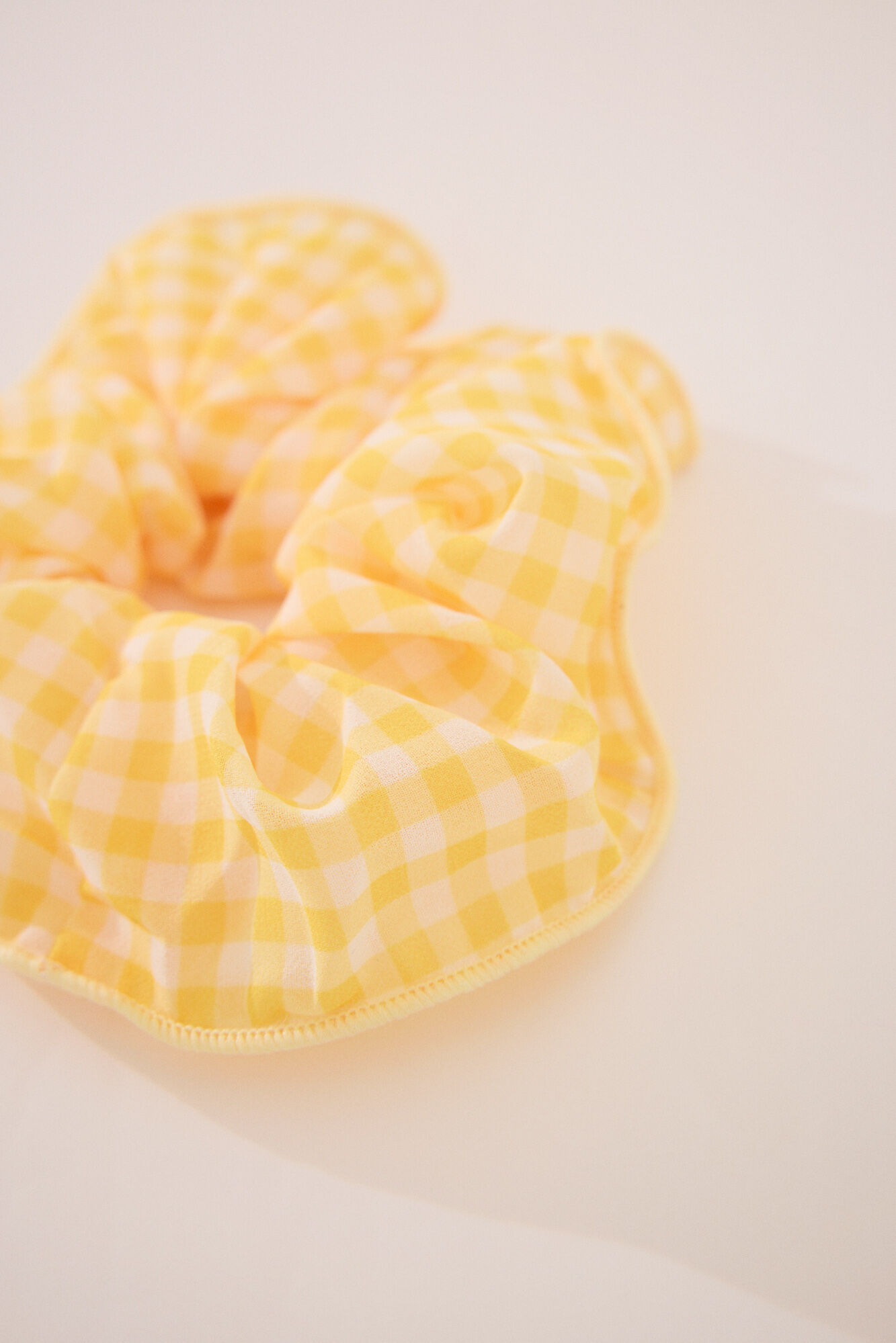 Women'secret Maxi scrunchie amarillo vichy