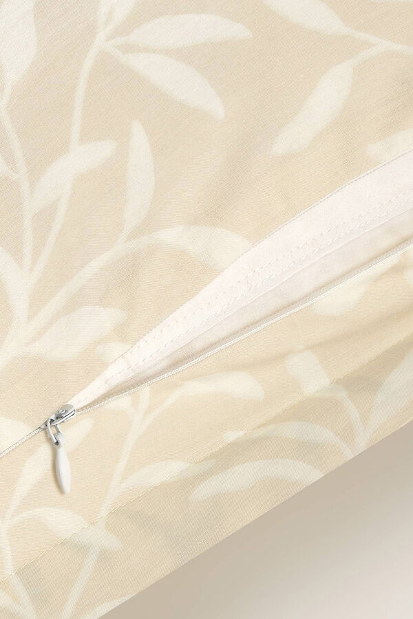 Textura Funda de cuadrante estampada reversible blanco