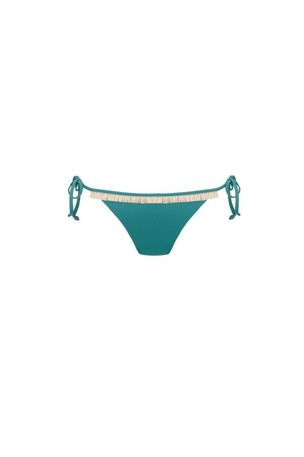 Women'secret Braga bikini brasile&ntilde;a flecos verde verde