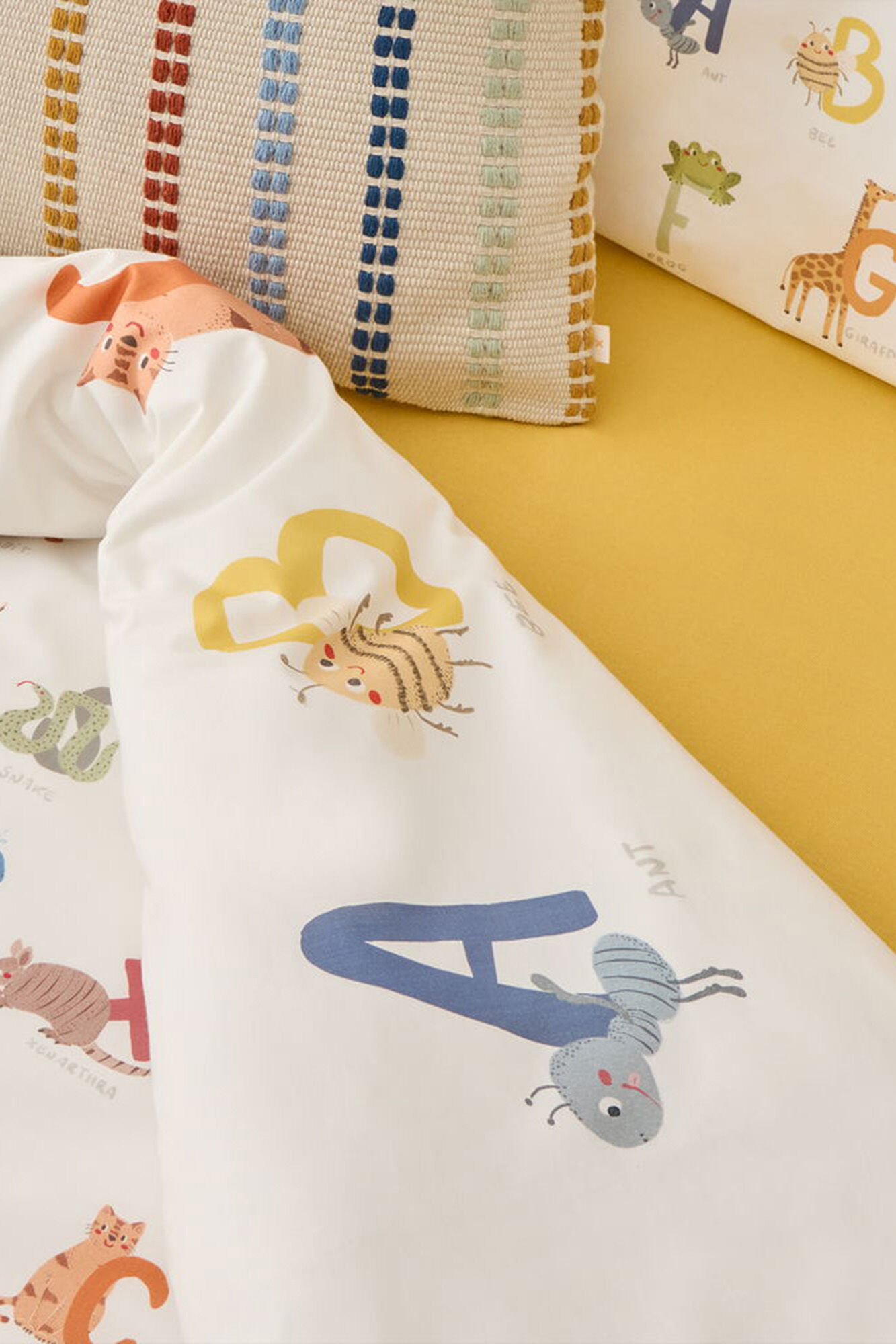 Textura Funda n&oacute;rdica estampado dinosaurios