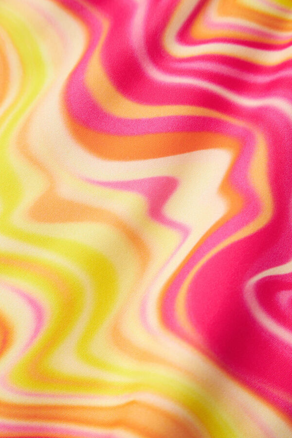 Name it Maiô tie dye para menina rosa