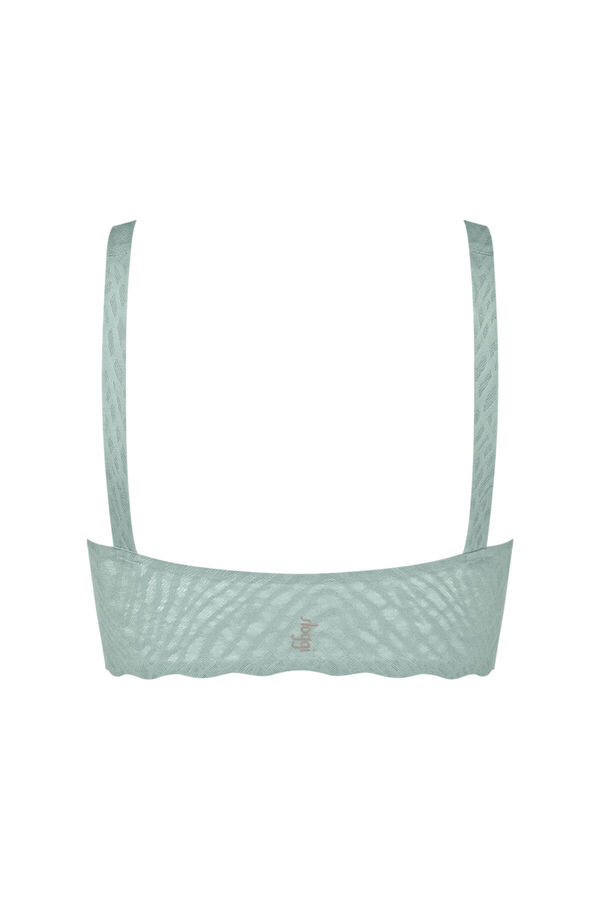 Sloggi Top sem costura azul