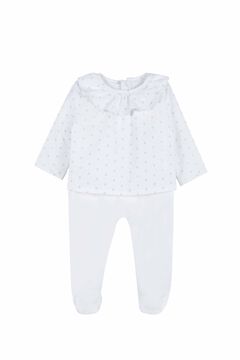 Womensecret Pijama Estrelinhas bebê branco