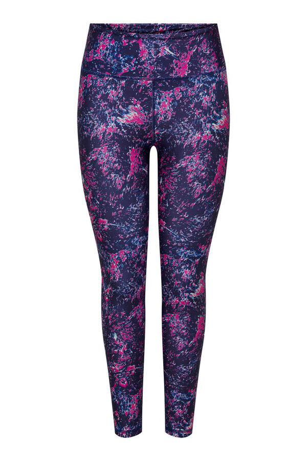 Only Play Legging estampado azul