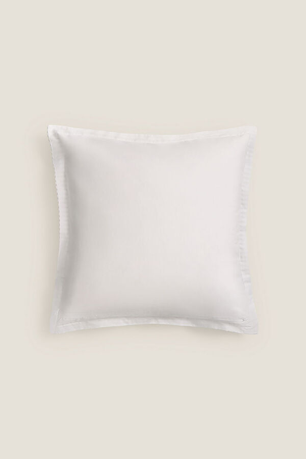 Textura Capa de almofada riscas Seersucker estampado