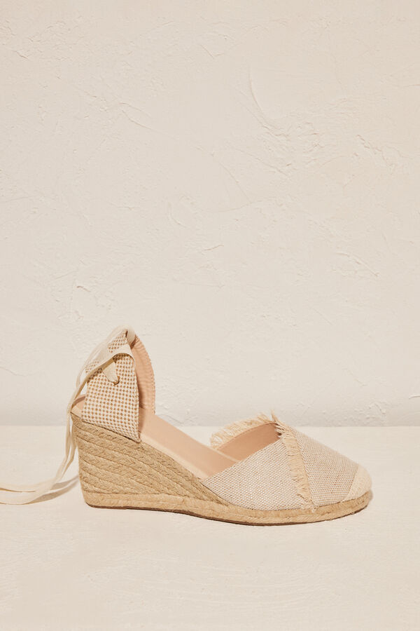 Women'secret Cu&ntilde;as esparto beige nude