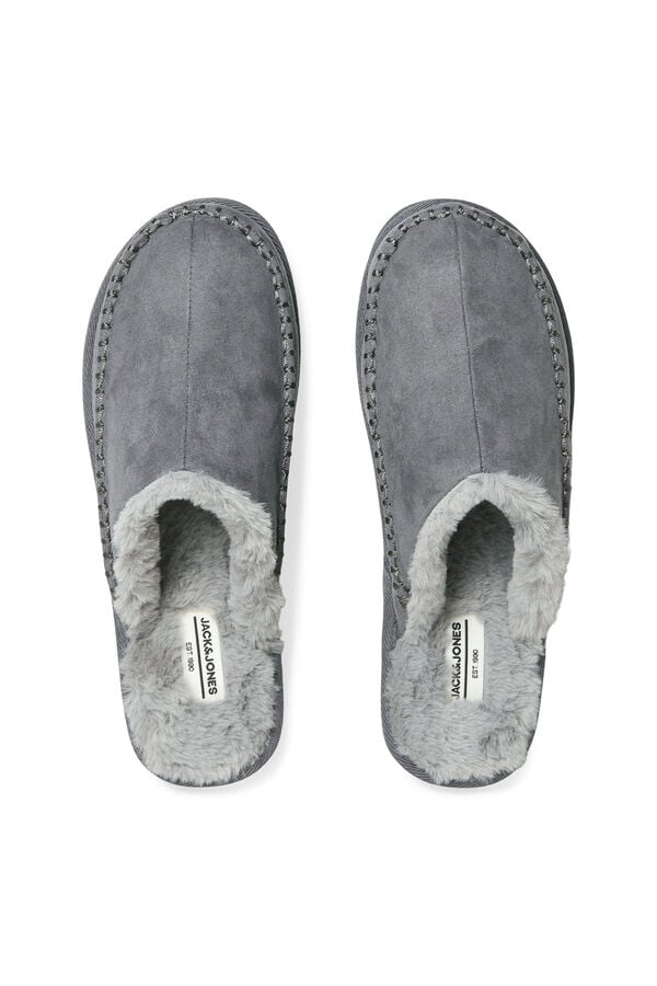 Jack & Jones Chinelos de quarto cinzento