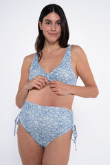 Ohma! Bikini premamá con estampado de lurex estampado