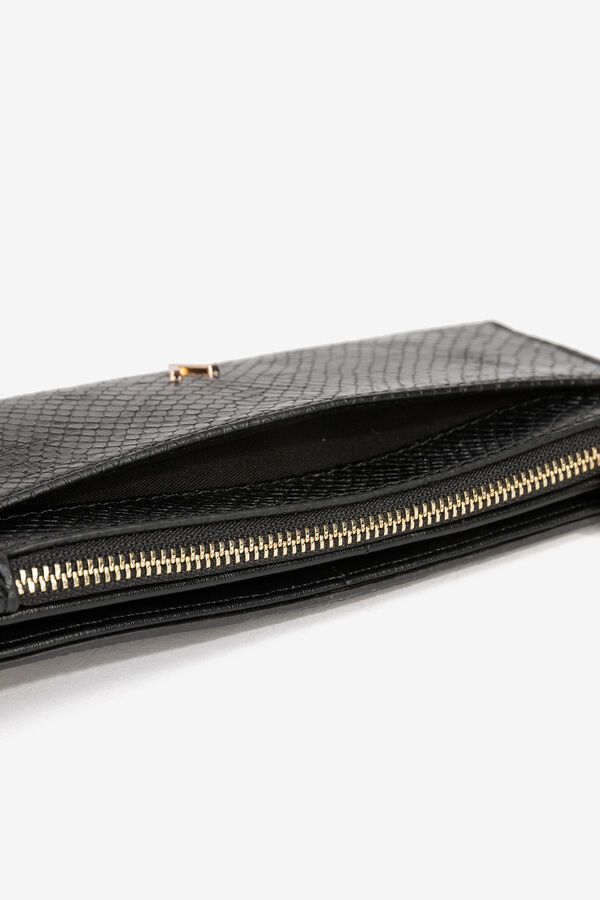 Vilanova Porta Monedas Negro Elegante negro