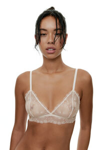 Black Limba Bralette Balconette Janis - Gardenia