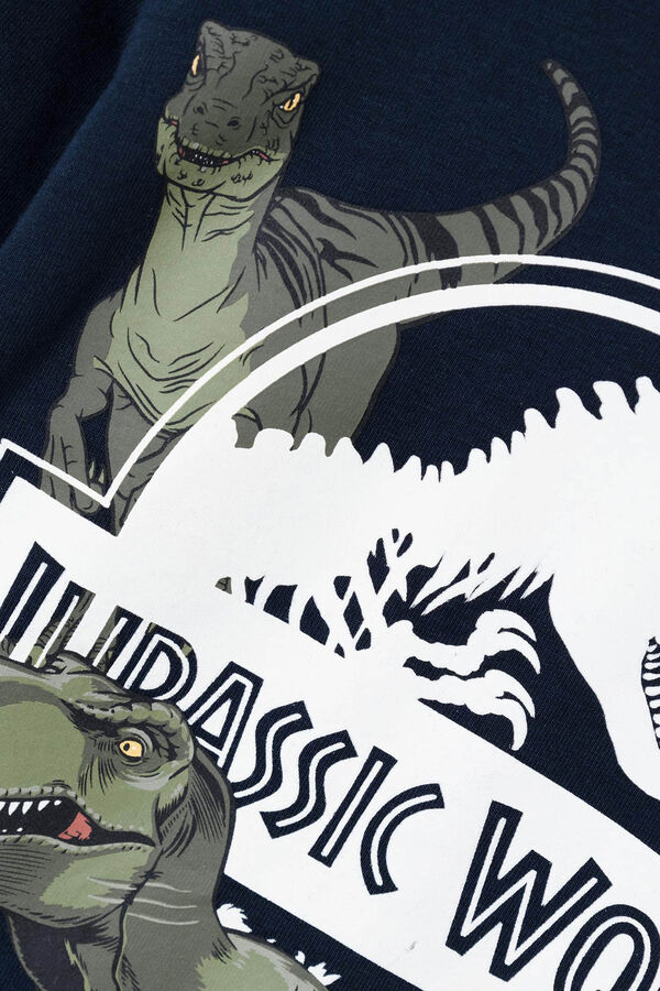 Name it T-shirt menino JURASSIC azul