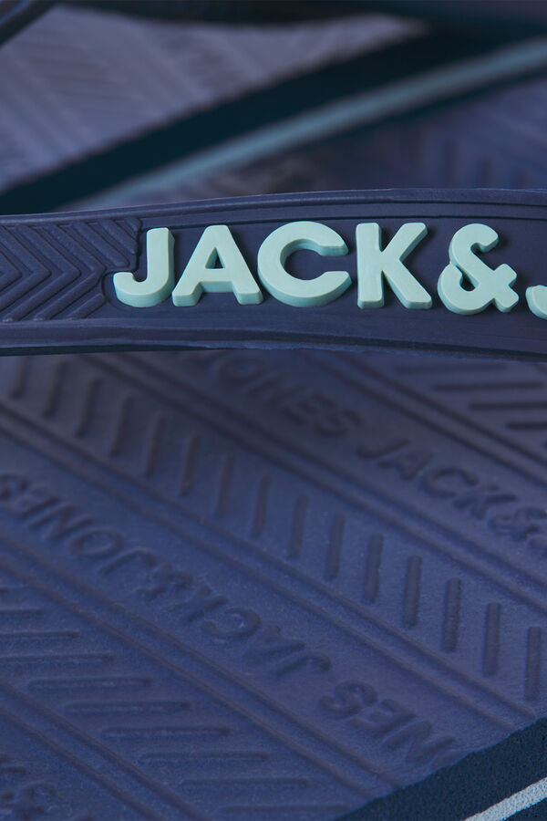 Jack & Jones Chanclas de dedo goma azul