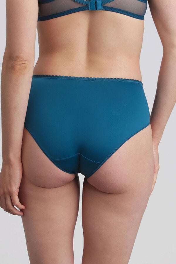 Playtex Braga midi de encaje Flower Elegance turquesa